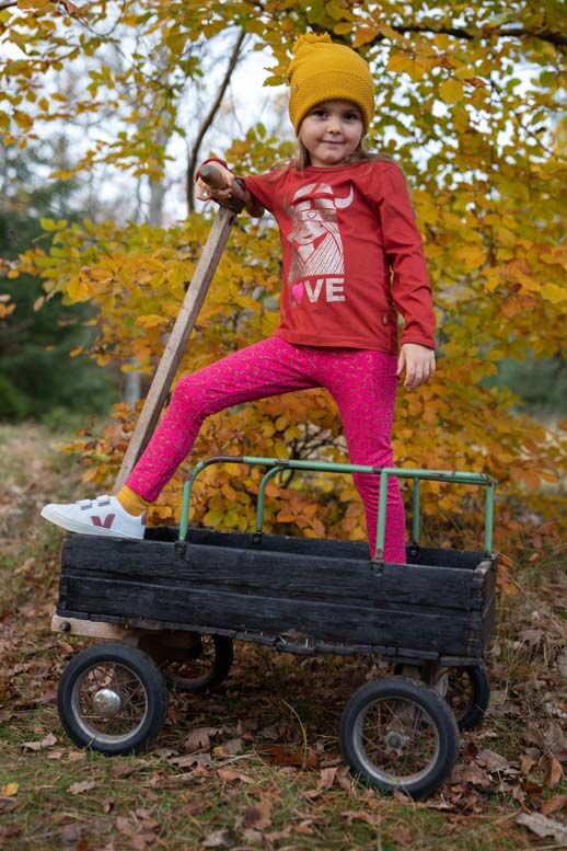 Danebasic Longsleeve Dk Rust LOVE FREJA