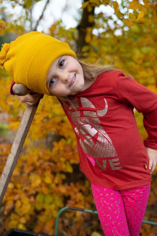 Danebasic Longsleeve Dk Rust LOVE FREJA