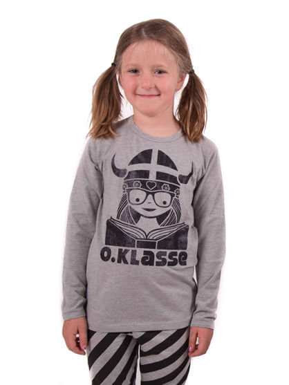 Danespaghetti LS Heather Grey FREJA O.KL
