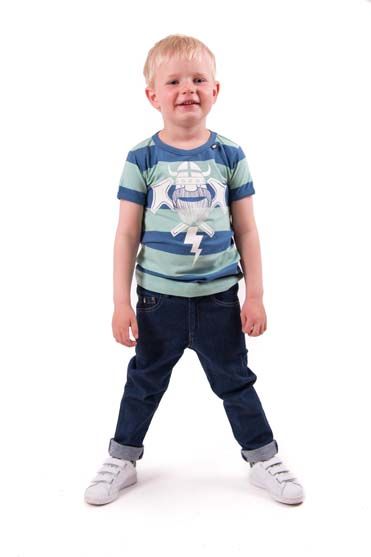 Danesigurd Tee AtlanticBl/SurfGrn THORBOLT