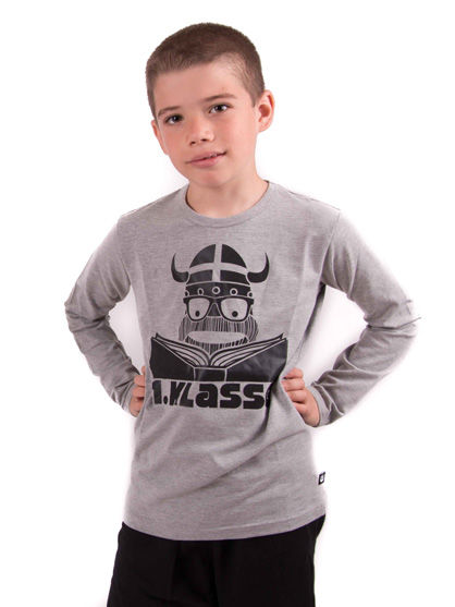 Danespaghetti LS Heather grey ERIK 1.KL