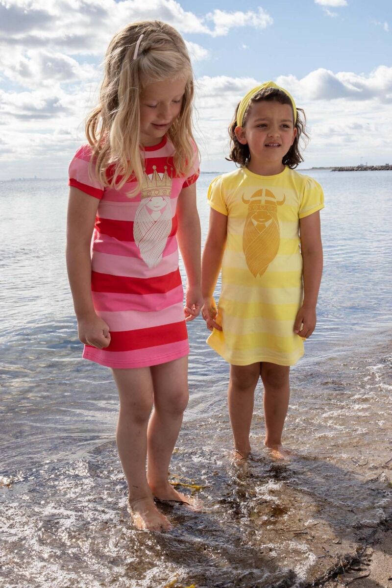 Danocean Dress Light Lemon/Lemoncello FREJA