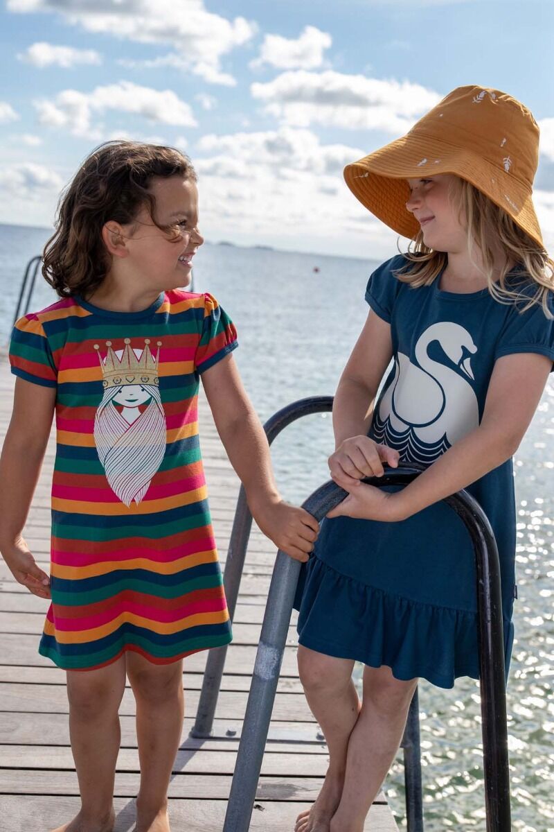 Danevesterbro Dress Dusty Navy SWAN