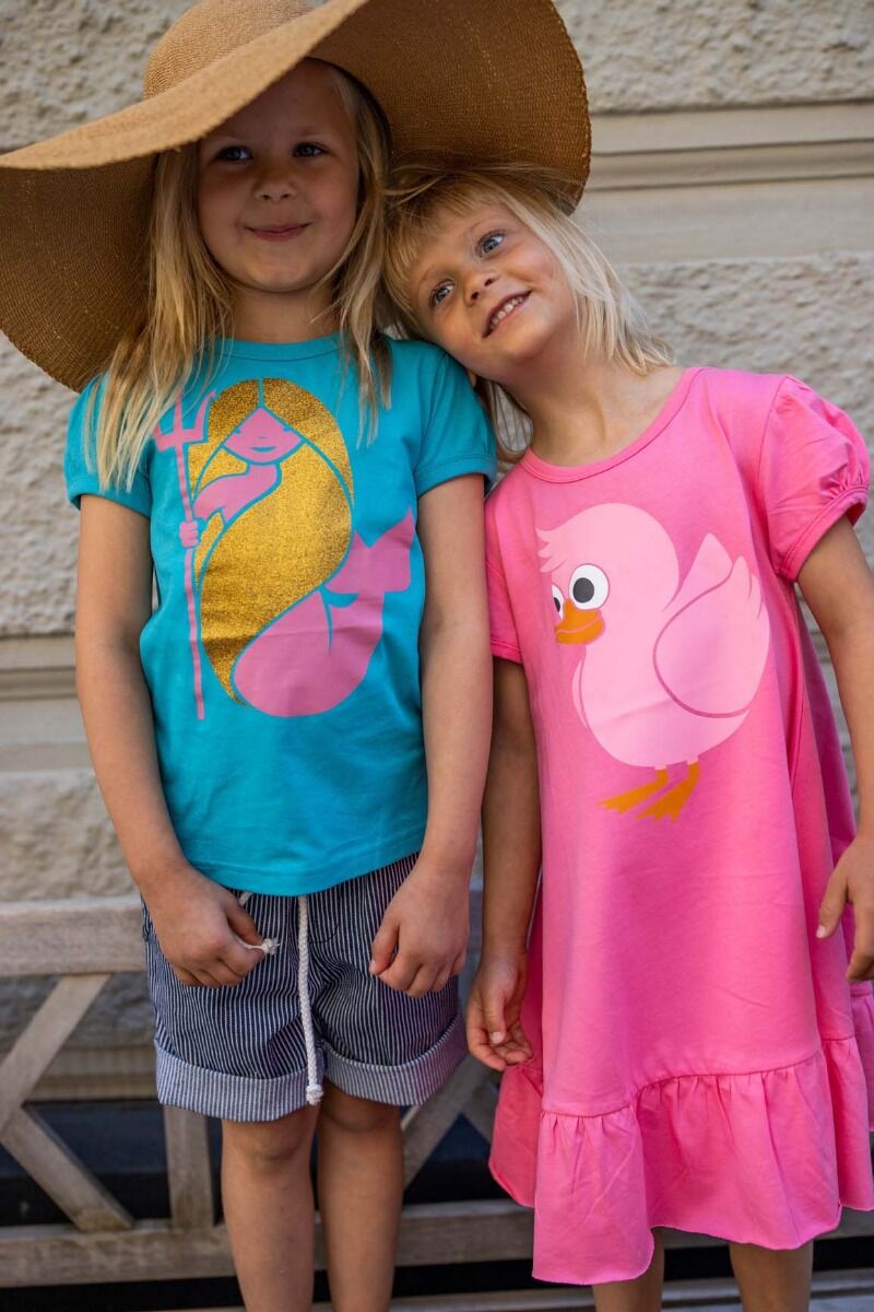 Danevesterbro Dress Happy pink UDUCK