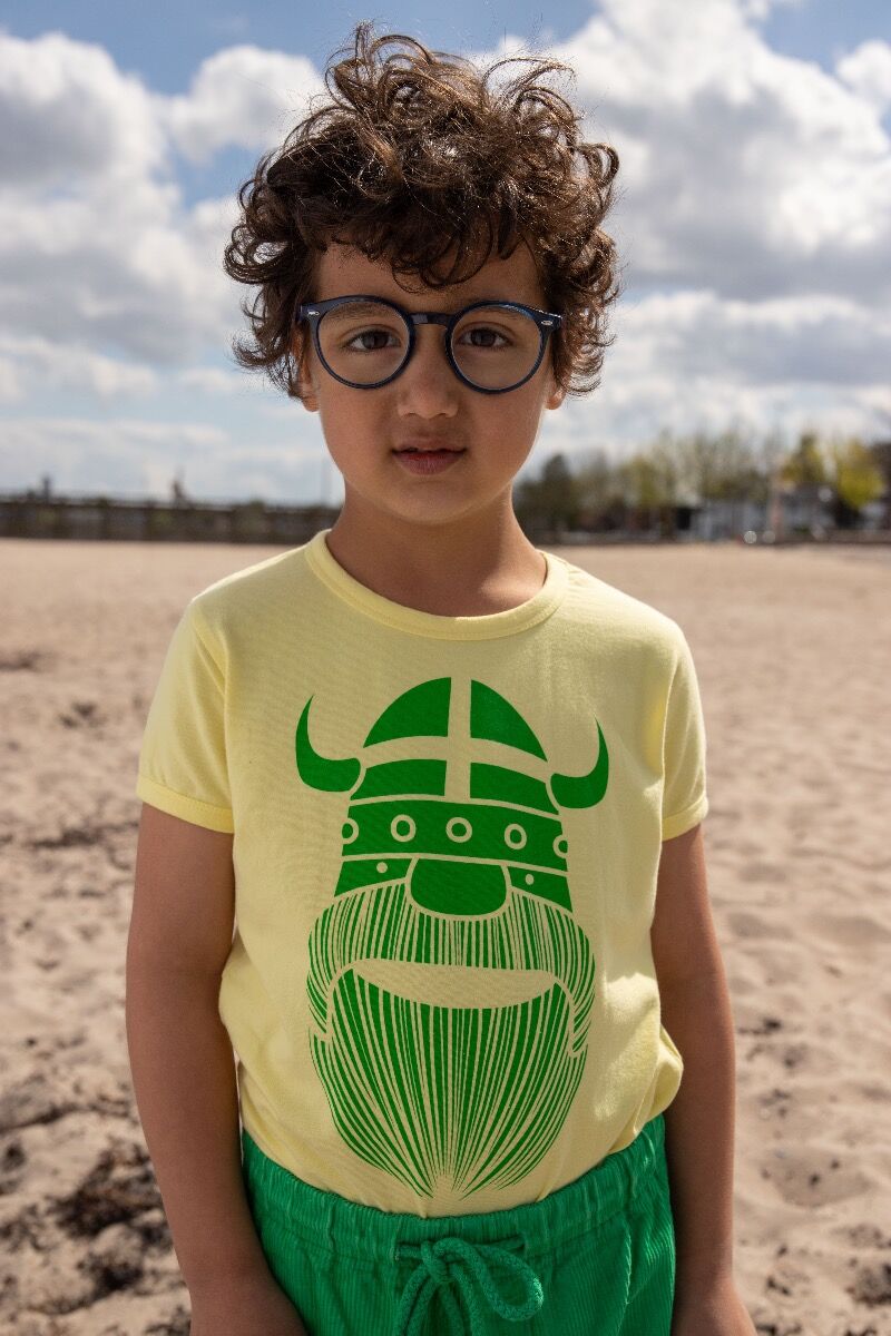 T-shirt til børn med viking