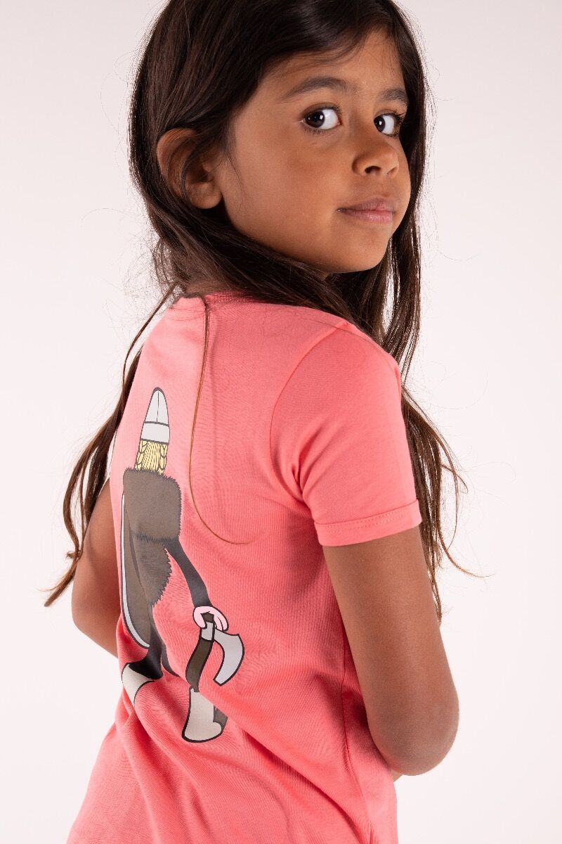 T-shirt til børn med viking