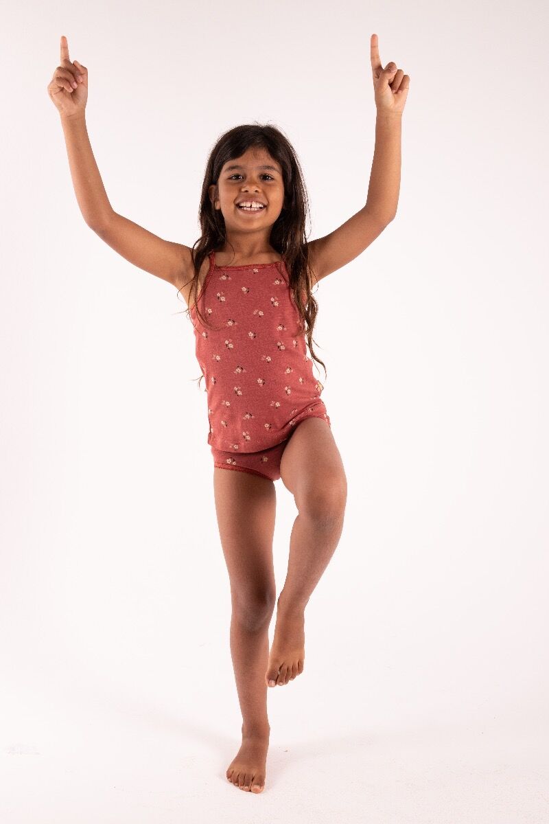 ORGANIC - Danebellis set Rose Tile MINIFLOWER