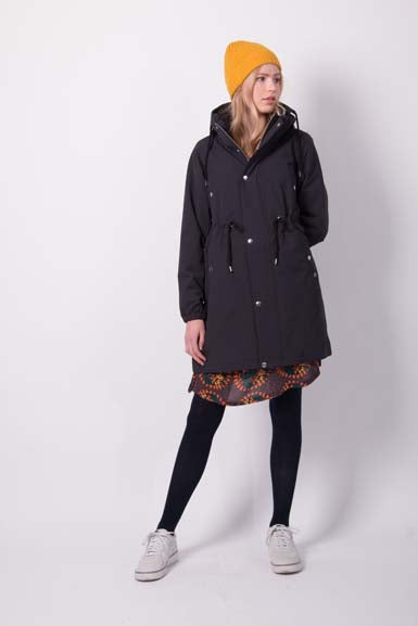 Danenora Winter Parka Black