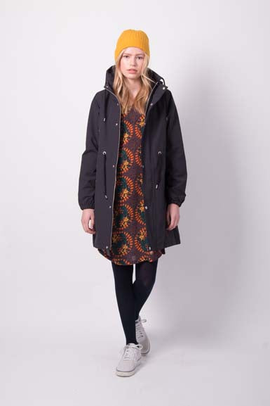 Danenora Winter Parka Black