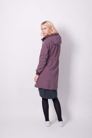 Danejane Softshell Grey Plum