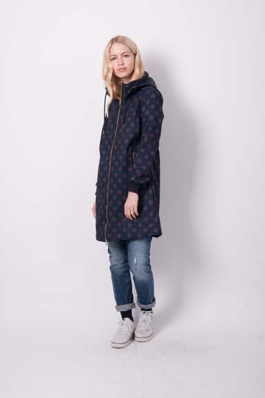 Danejane Softshell Dark Night/Grey Plum DOTS