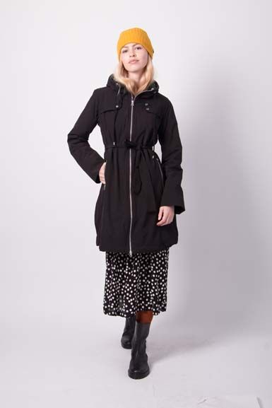 Dressy black winter coat hotsell