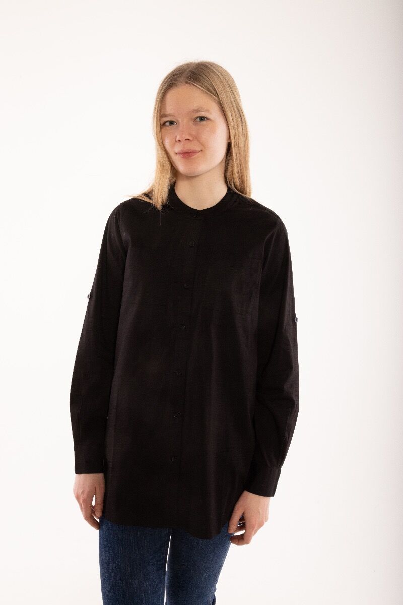 ESS - Joy Poplin Shirt Black