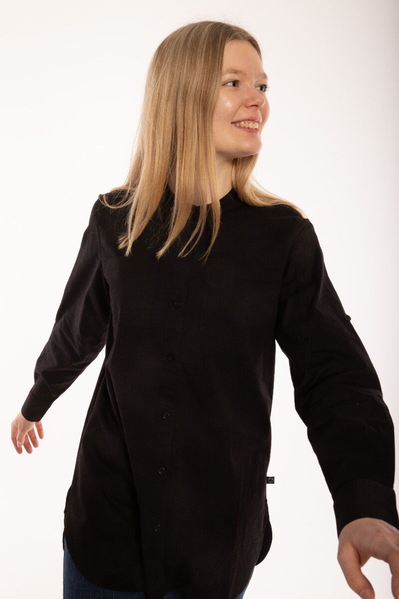 ESS - Joy Poplin Shirt Black