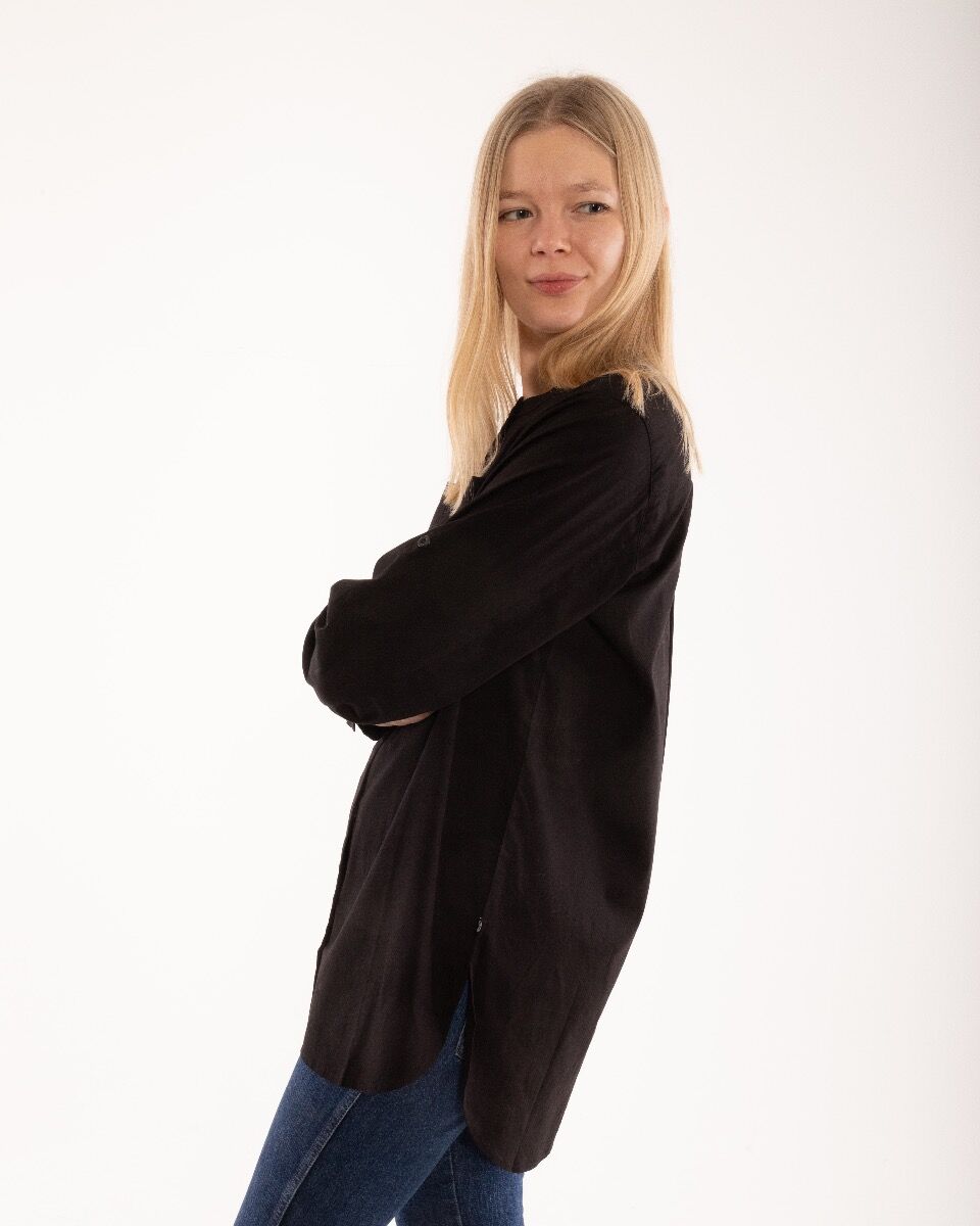 ESS - Joy Poplin Shirt Black