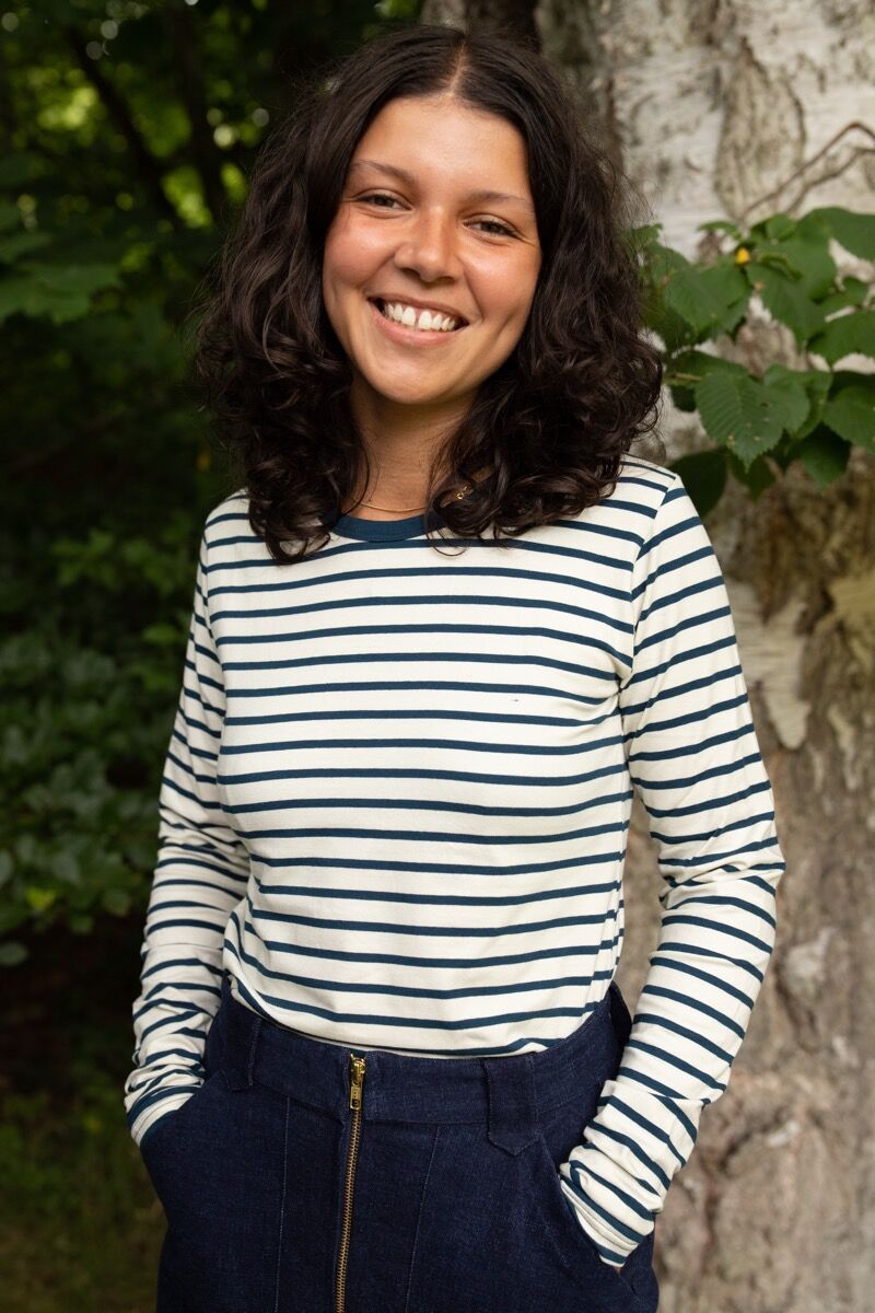 ESS - ORGANIC Danemakker LS Dark Navy/Chalk