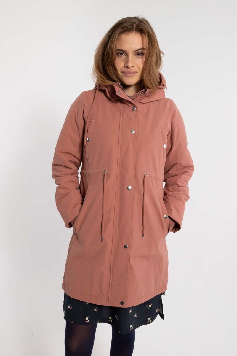 Danenora Winter Parka Beige Rose