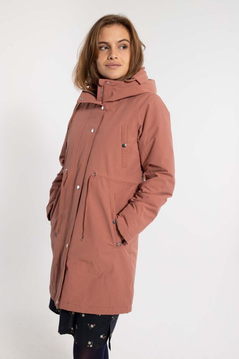 Danenora Winter Parka Beige Rose