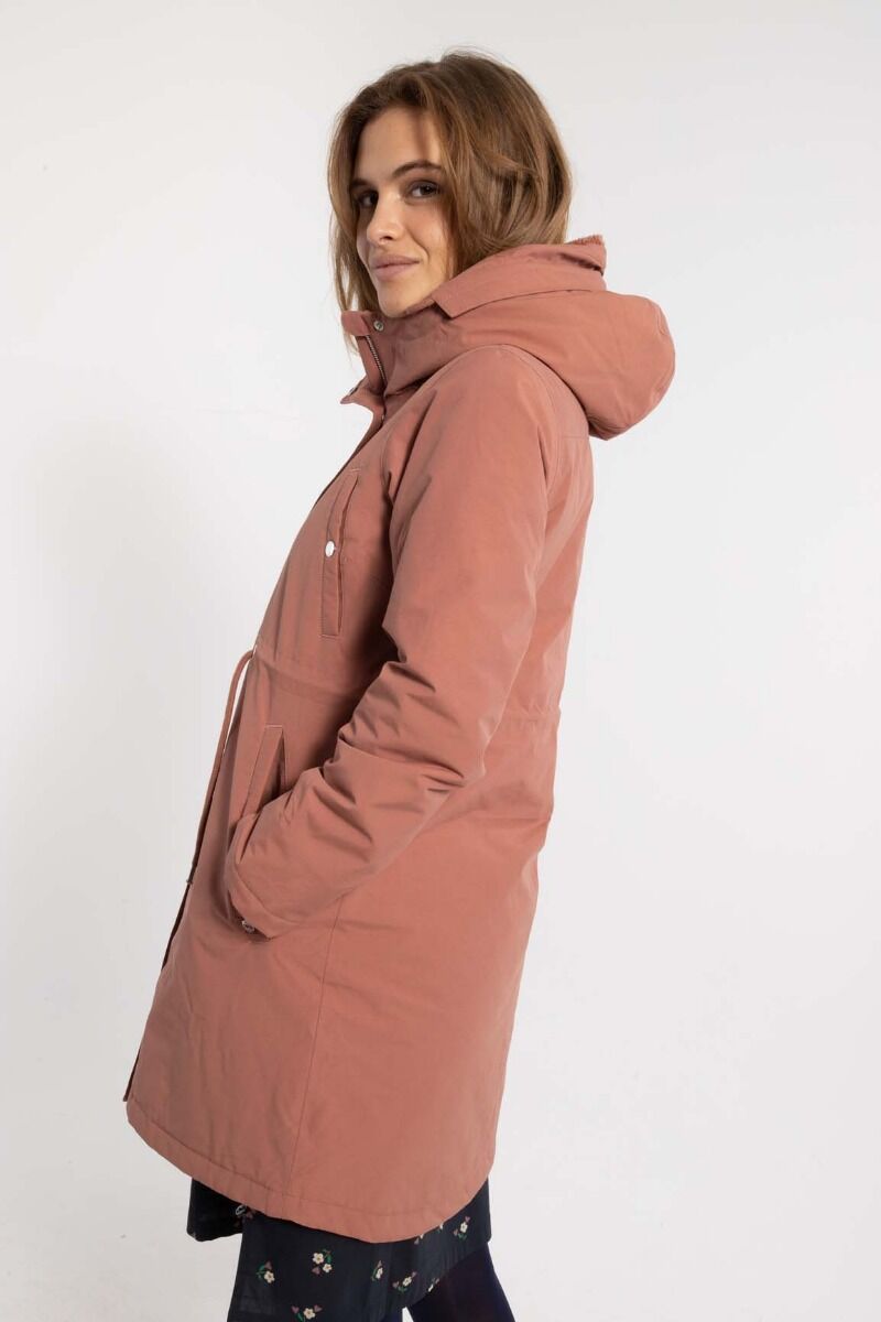 Danenora Winter Parka Beige Rose