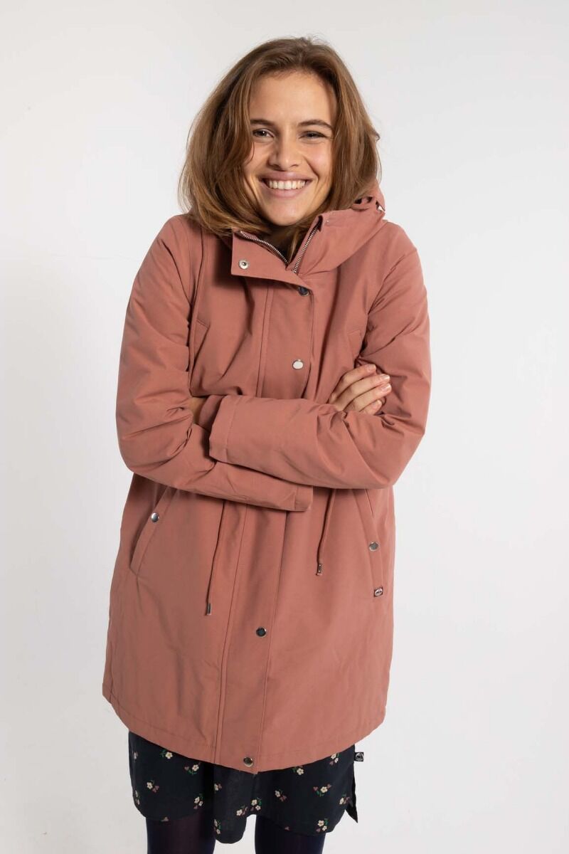 Danenora Winter Parka Beige Rose