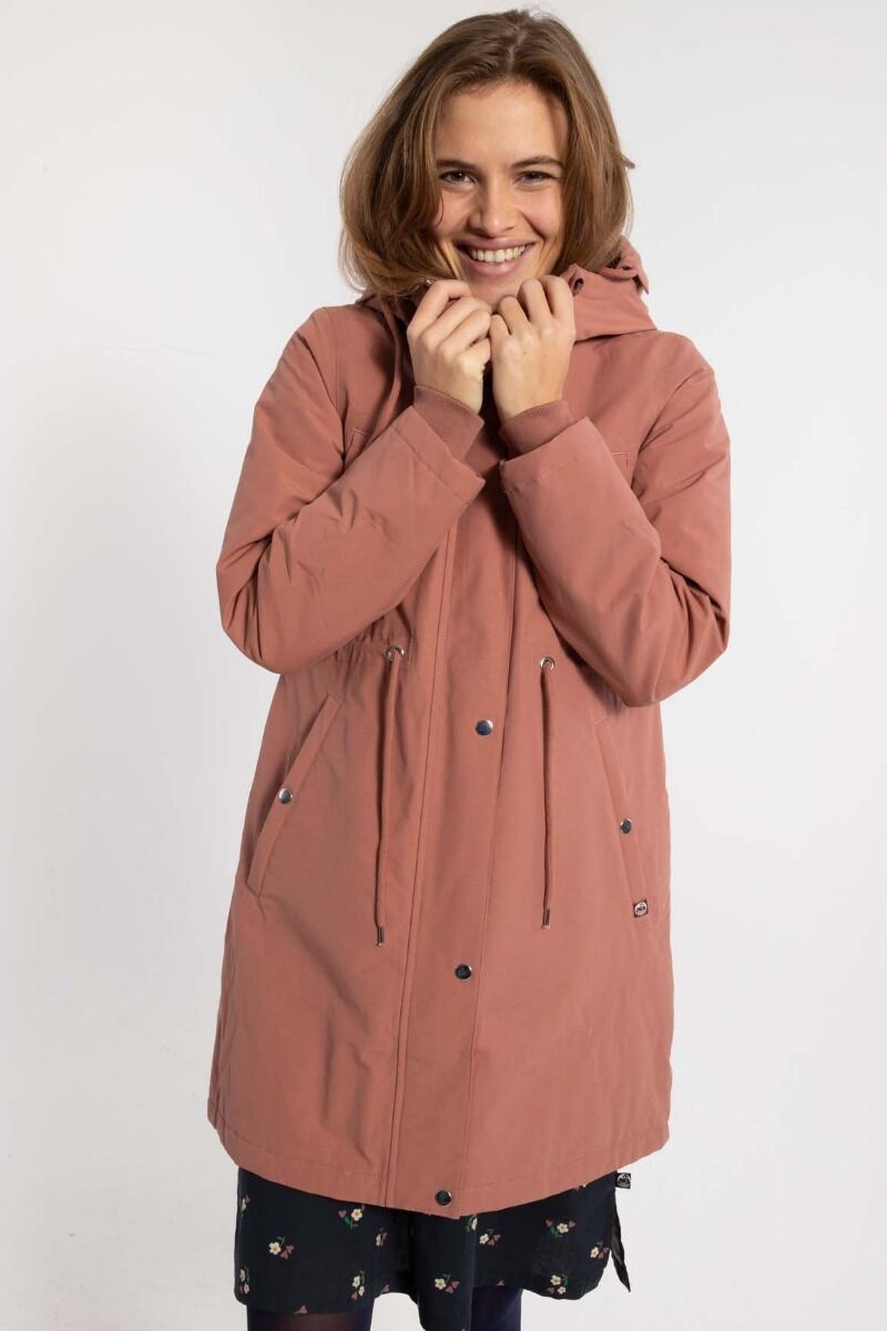 Danenora Winter Parka Beige Rose