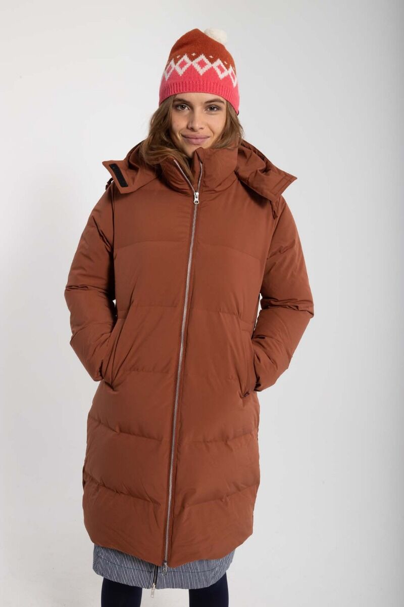 Daneget Down Winter Coat Beige Rose