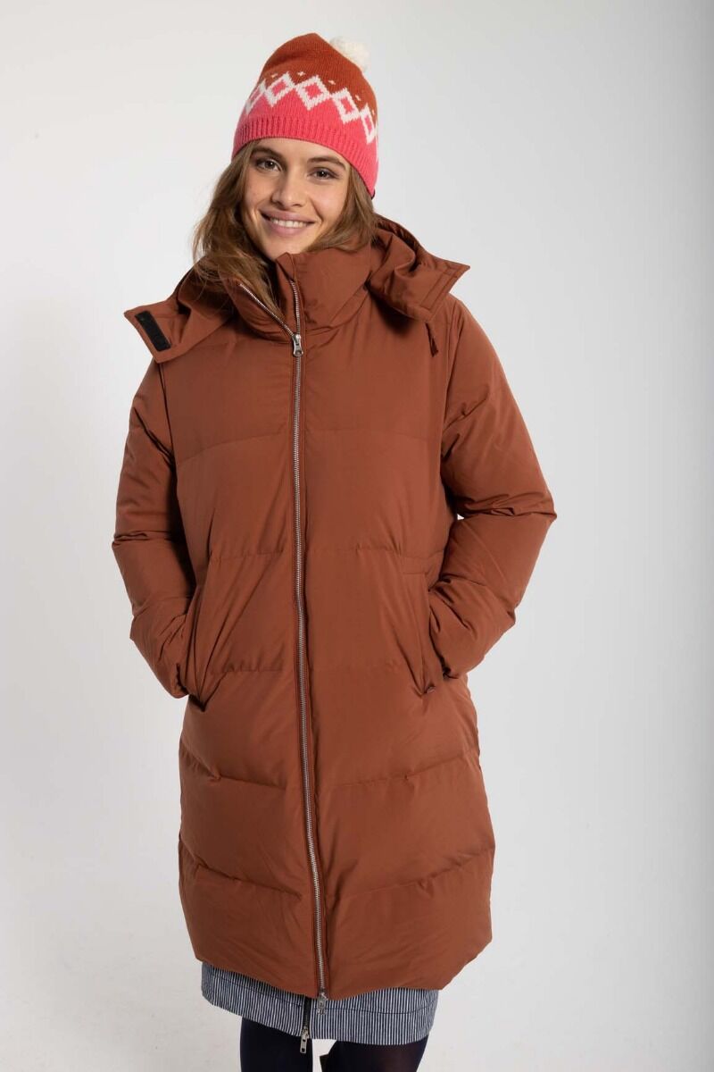 Daneget Down Winter Coat Beige Rose