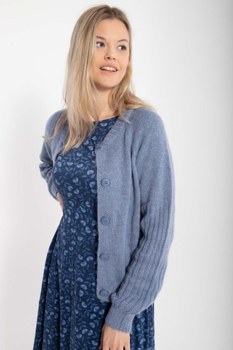Danarnaq Wool Cardigan Porcelaine