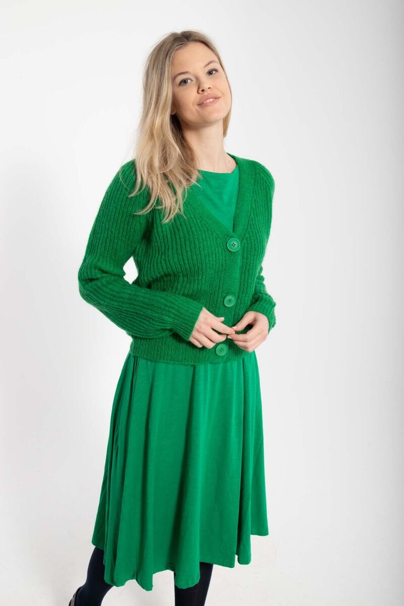 ORGANIC - Danesigrid Viscose Dress Green