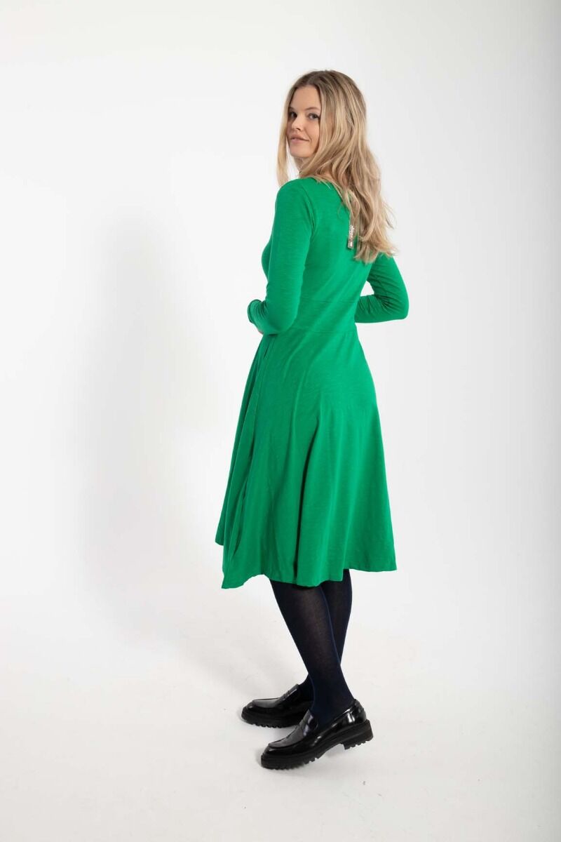 ORGANIC - Danesigrid Viscose Dress Green