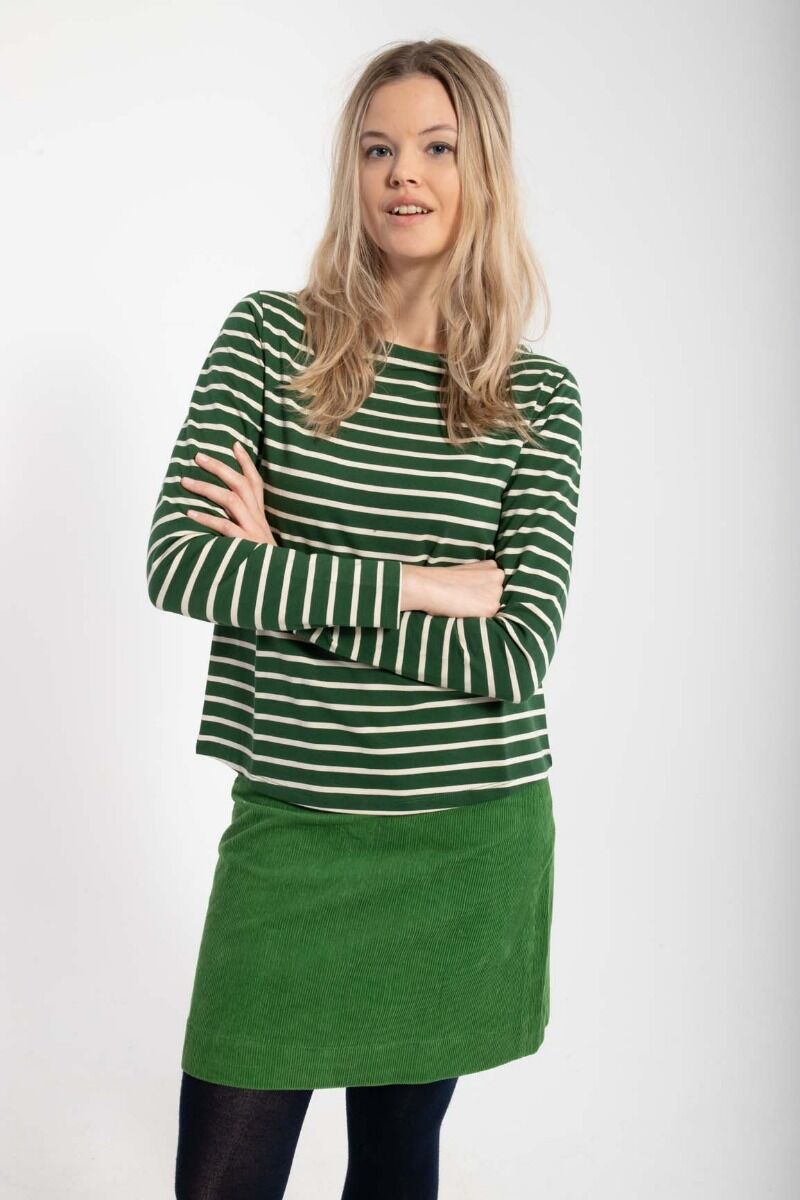 Danebenedikte Tee Warm Khaki/Chalk