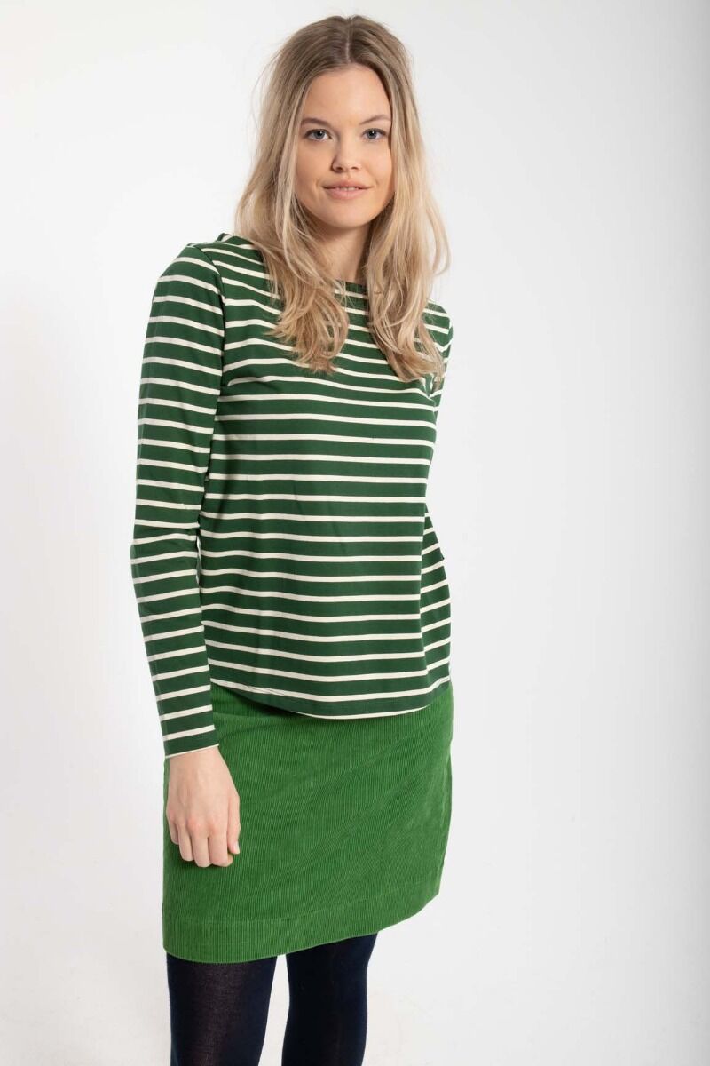 Danebenedikte Tee Warm Khaki/Chalk