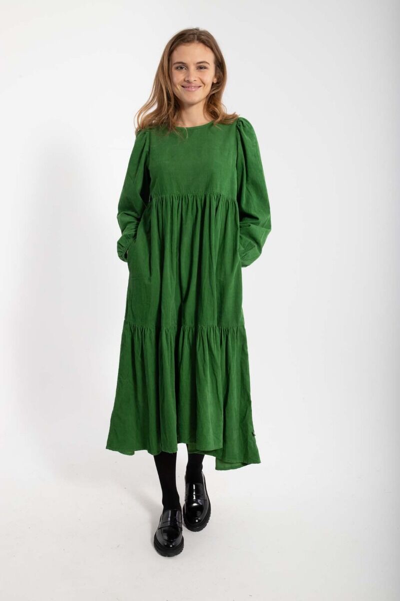 Danoktober Cord Dress Fall Jungle