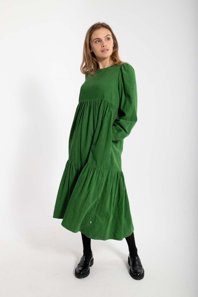 Danoktober Cord Dress Fall Jungle