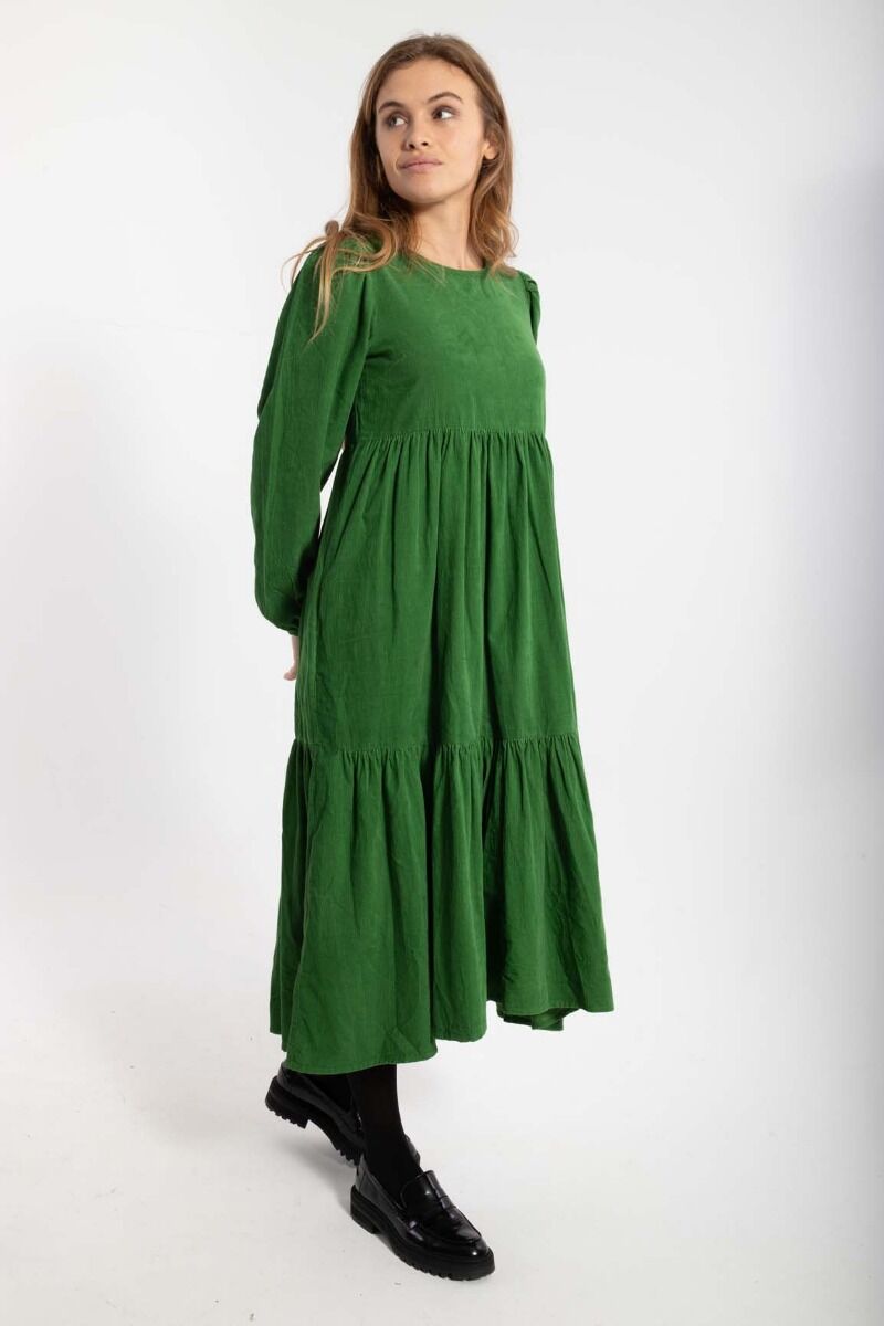Danoktober Cord Dress Fall Jungle