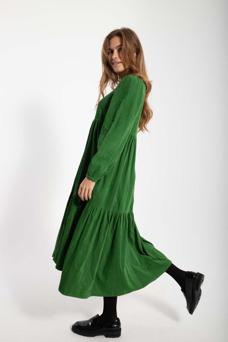 Danoktober Cord Dress Fall Jungle