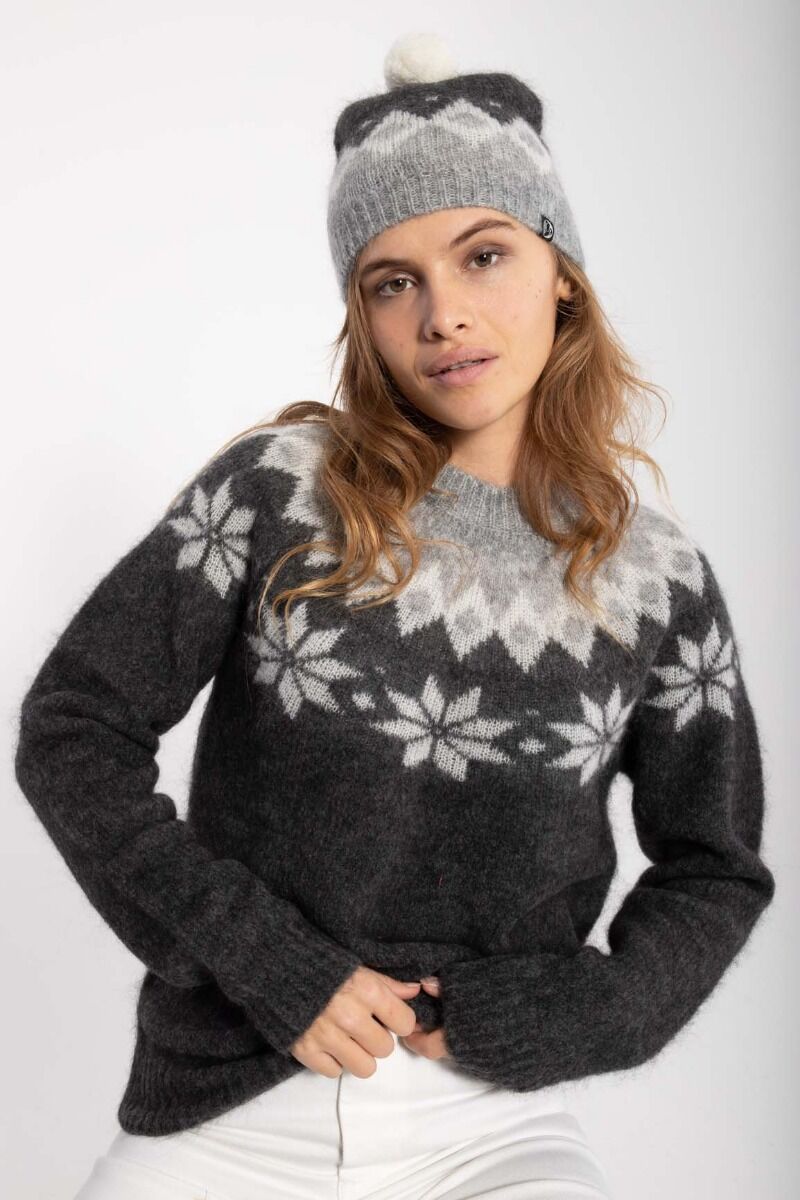Danefjeld Sweater Grey Melange