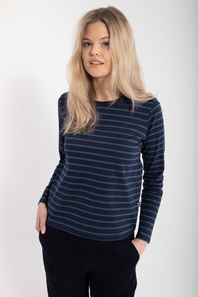 Danevibs Tee Dk Navy/Blue Steel