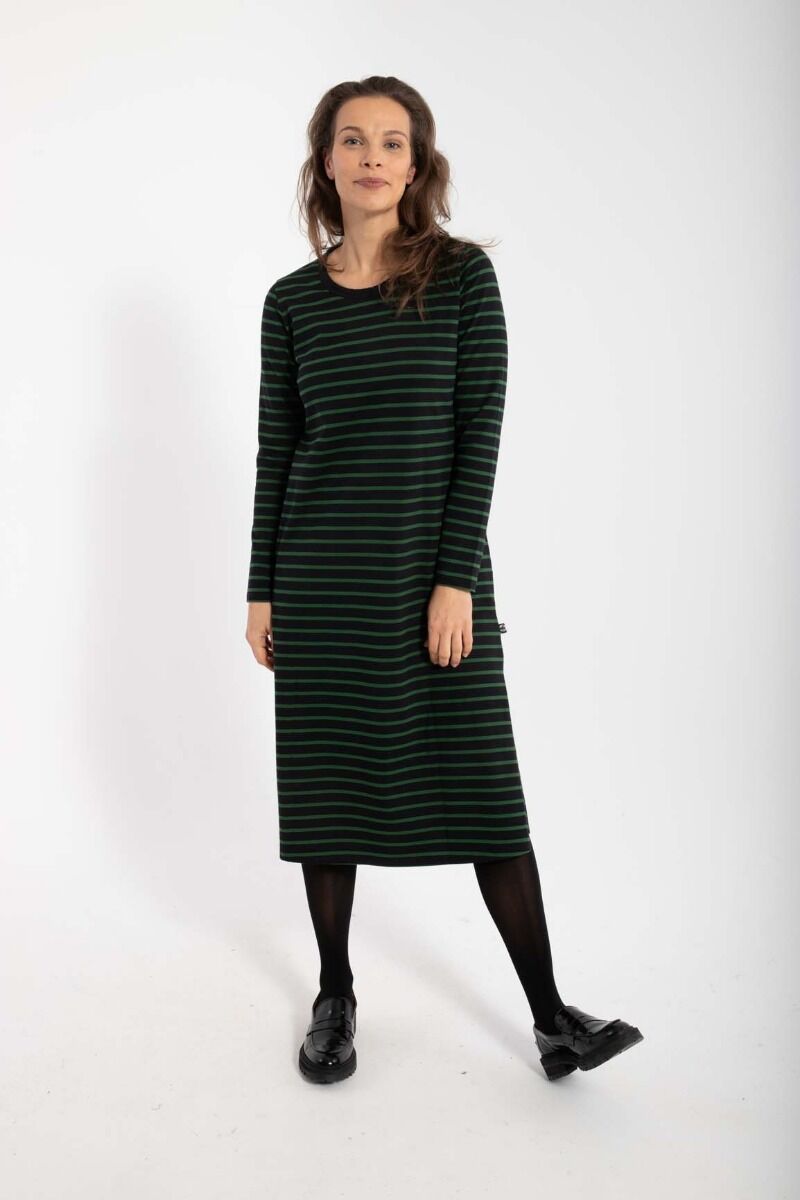 Danelea Dress Black/Warm Khaki