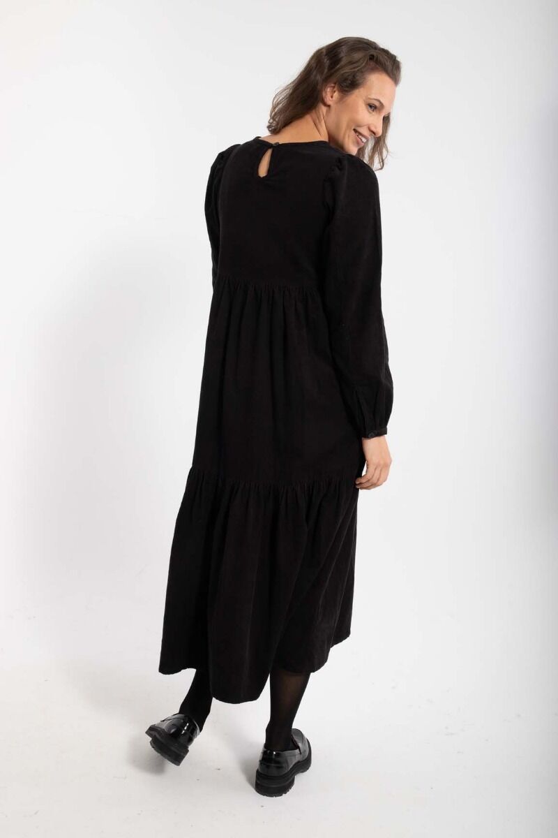 Danoktober Cord Dress Black