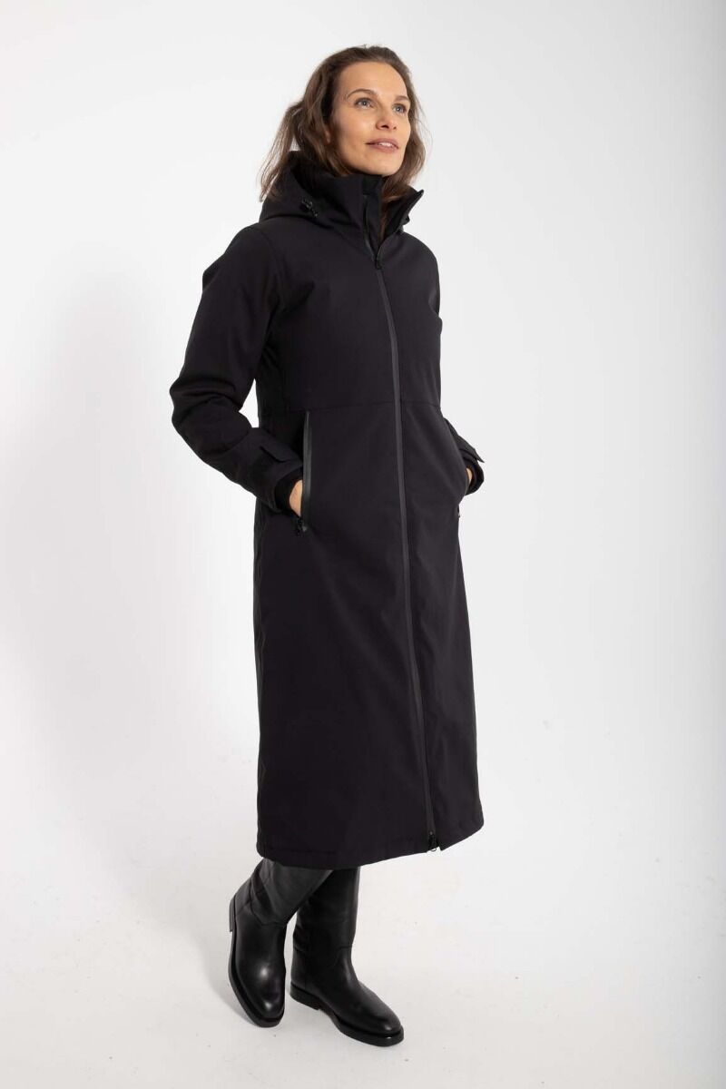 Danesandur Winter Coat Black