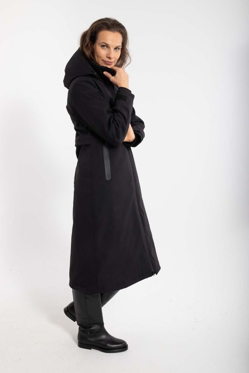 Danesandur Winter Coat Black