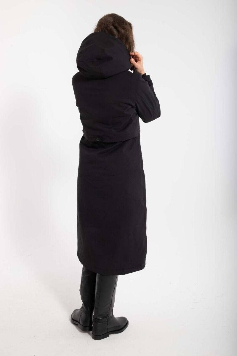 Danesandur Winter Coat Black