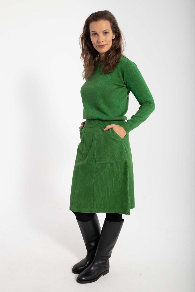 Danepearly Glitter Sweater Fall Jungle w. Green Glitter