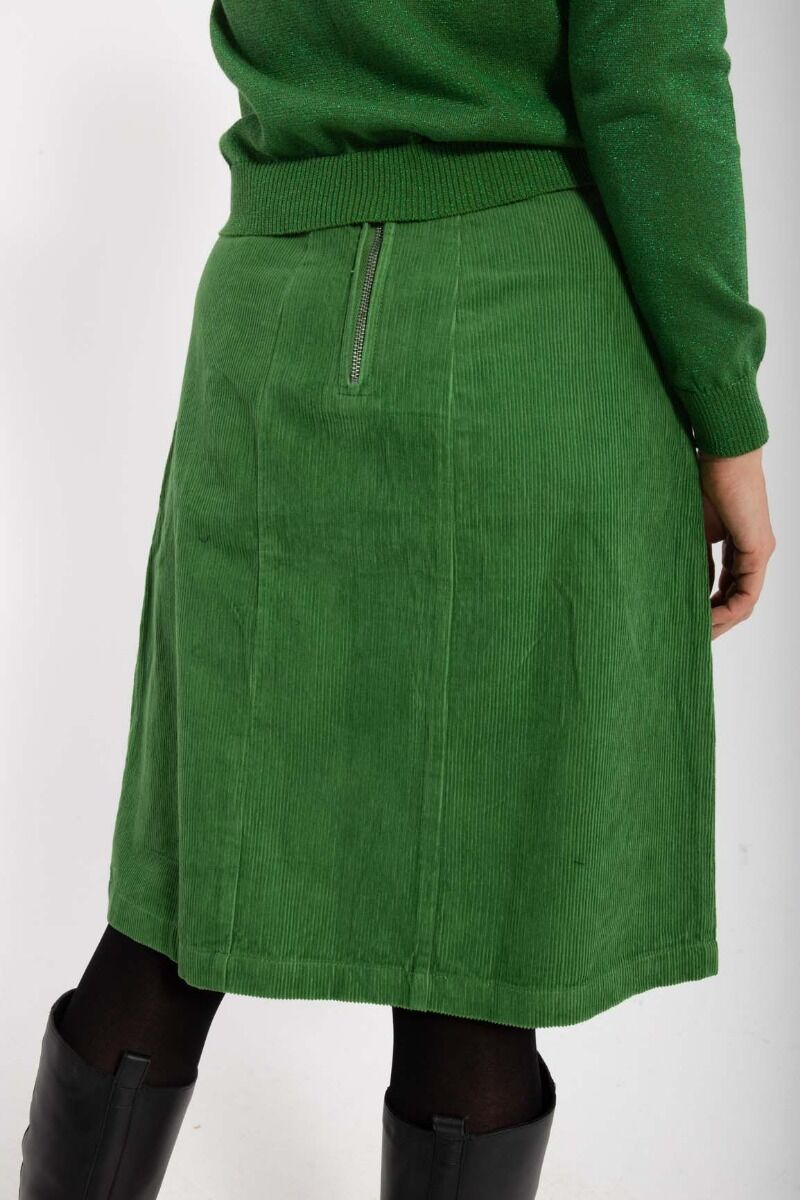 Danemaren Cord Skirt Fall Jungle