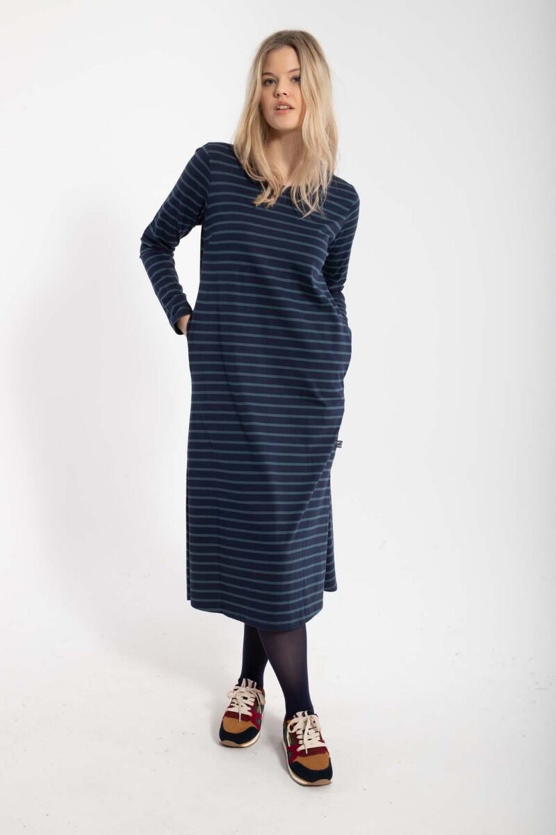 Danelea Dress Dk Navy/Blue Steel