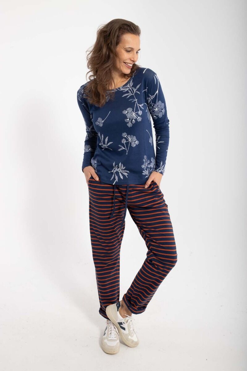 Danenorsminde Pants Marine/Brick