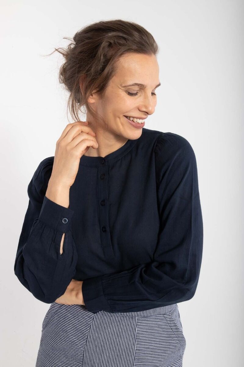 Danesanna Cloth Shirt  Dk Navy