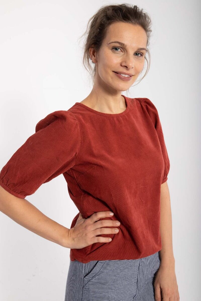 Daneprosecco Cord Shirt Old Rose