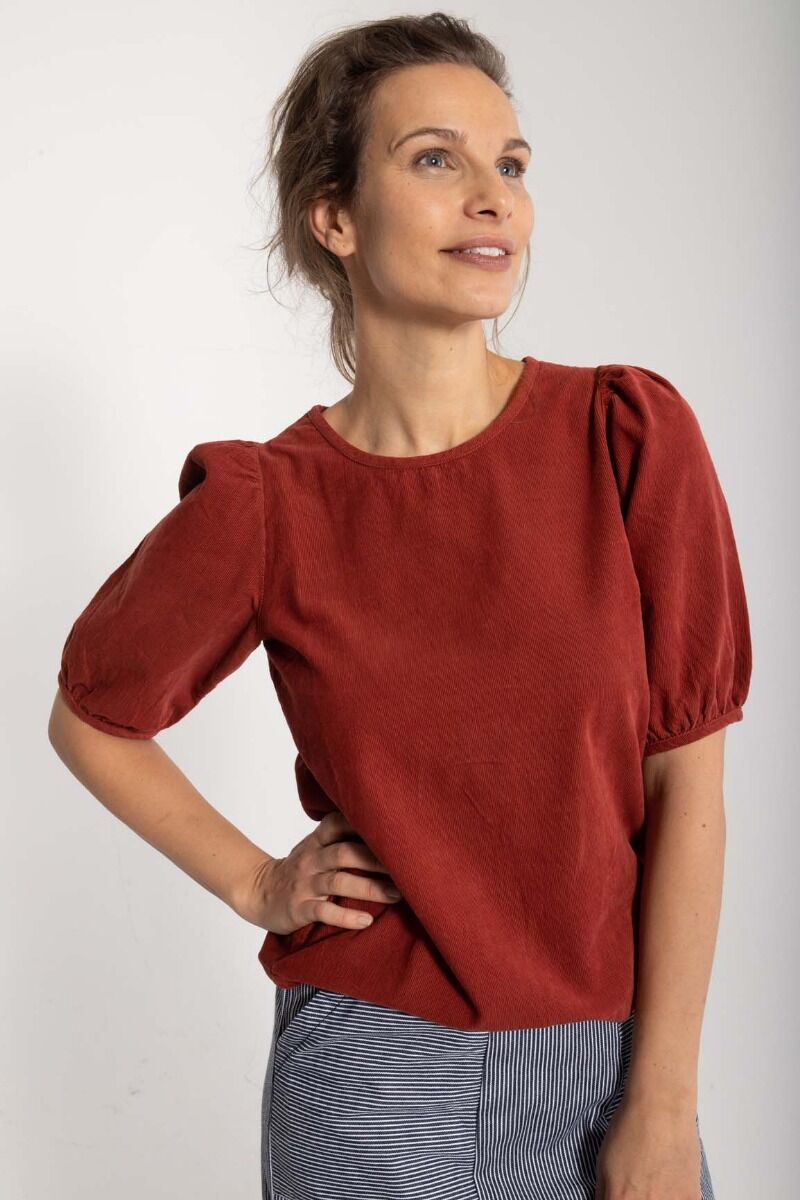 Daneprosecco Cord Shirt Old Rose